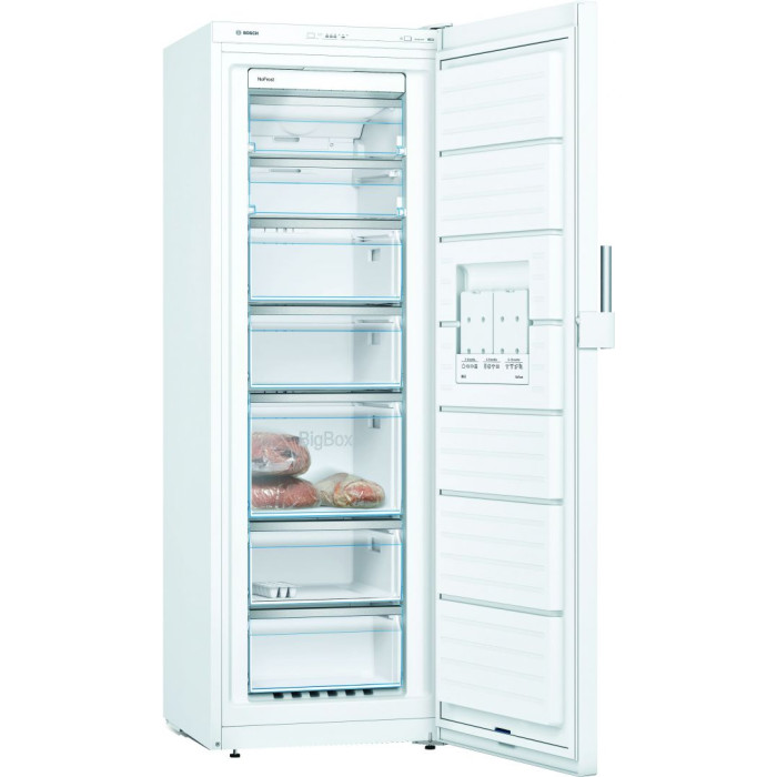 Réfrigérateur congélateur 3 portes 573L inox Bosch KFF96PIEP