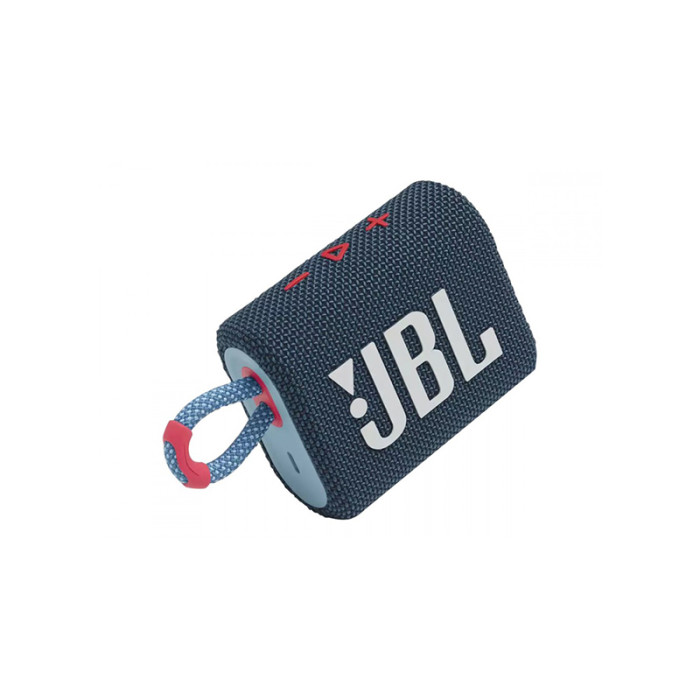 JBL - Haut-parleur Bluetooth Go 3 Bleu, Rose JBL